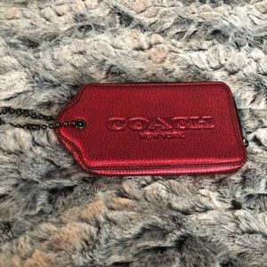 NWOT Metallic Coach wristlet